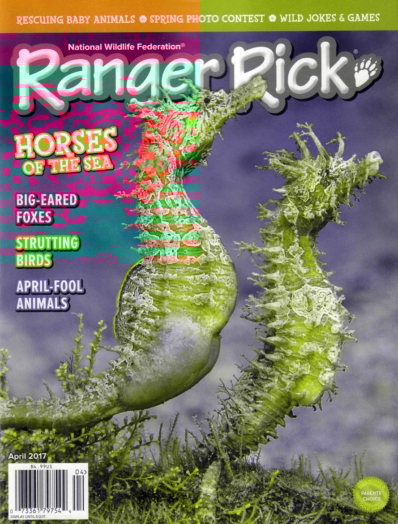 Ranger Rick April 01, 2017 Issue Cover
