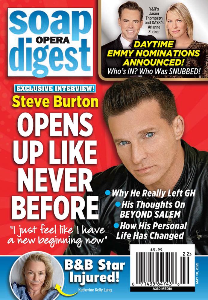 Soap-Opera-Digest May 30, 2022 Issue Cover