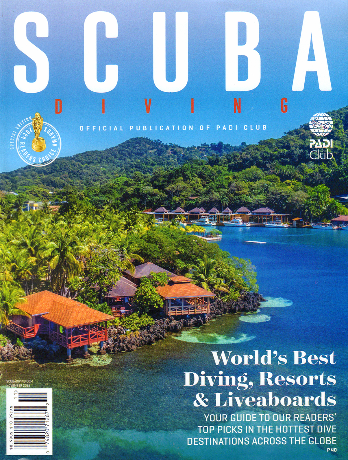 Scuba-Diving November 01, 2023 Issue Cover