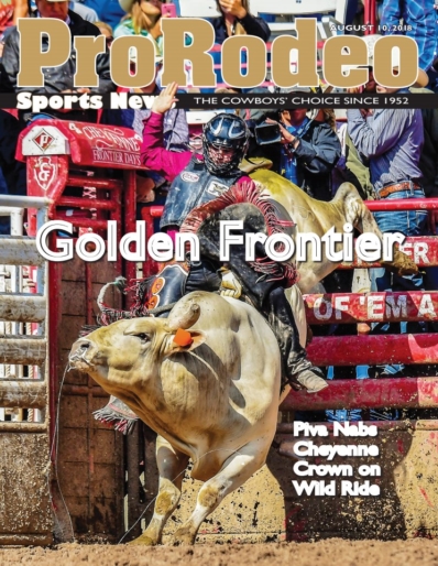 Pro Rodeo Sports News August 10, 2018 Issue Cover