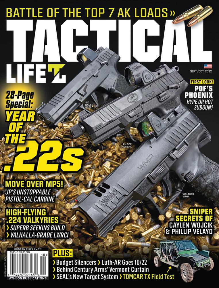 Tactical-Life September 01, 2022 Issue Cover