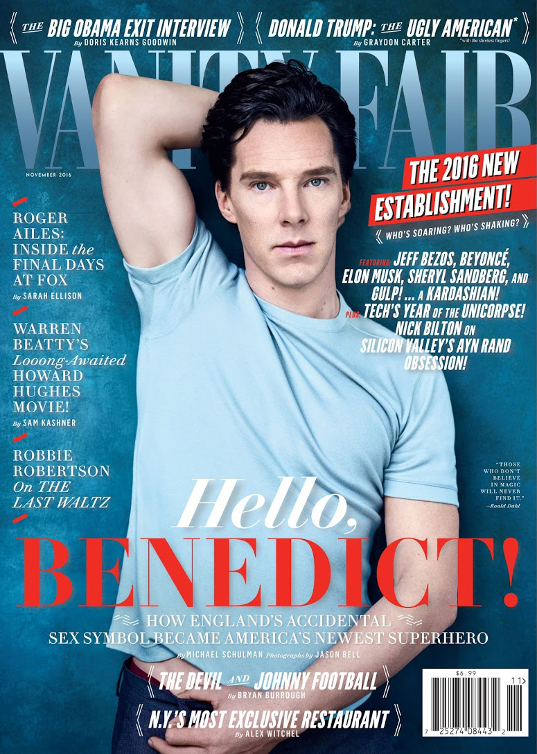 Vanity-Fair November 01, 2016 Issue Cover