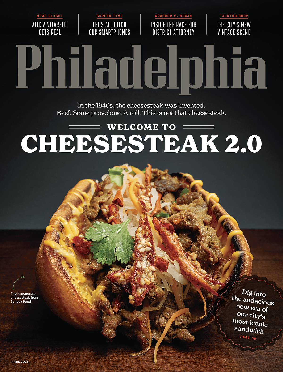 Philadelphia-Magazine April 01, 2025 Issue Cover