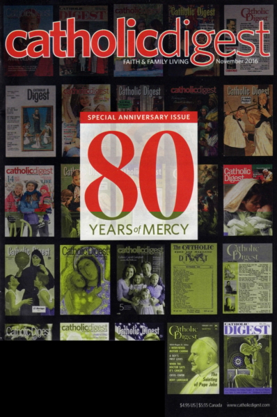 Catholic Digest November 01, 2016 Issue Cover