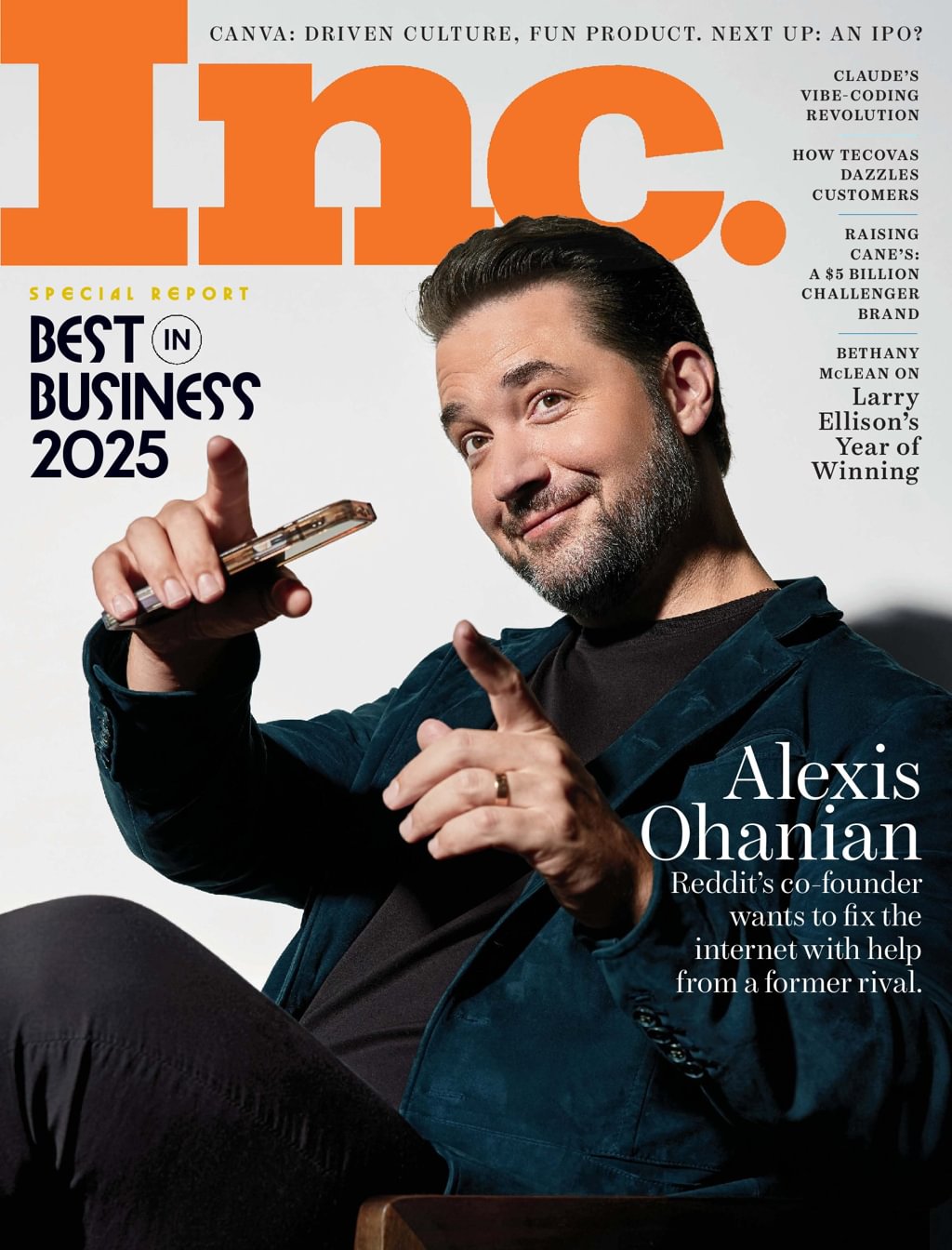 Inc. Magazine December 01, 2025 Issue Cover