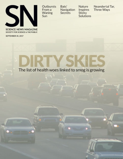 Science News September 30, 2017 Issue Cover