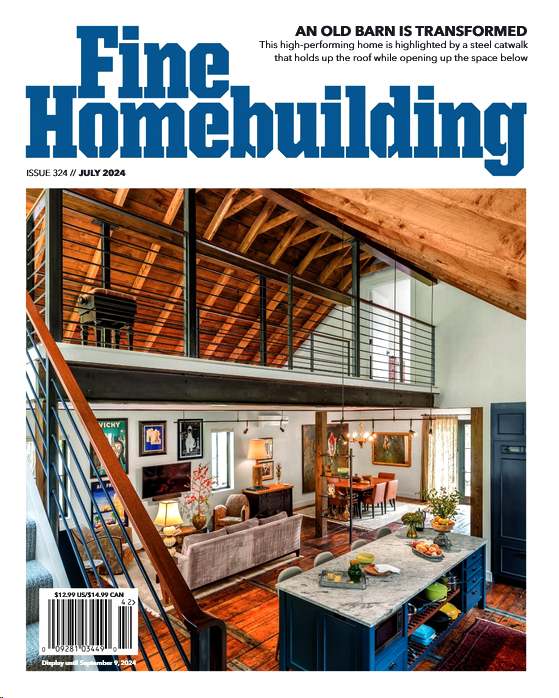 Fine-Homebuilding July 01, 2024 Issue Cover