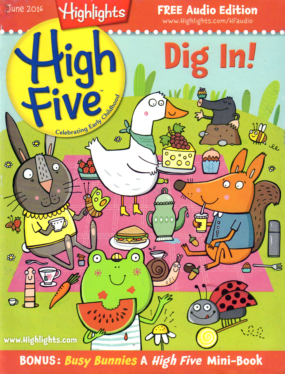 Highlights-High-Five June 01, 2016 Issue Cover
