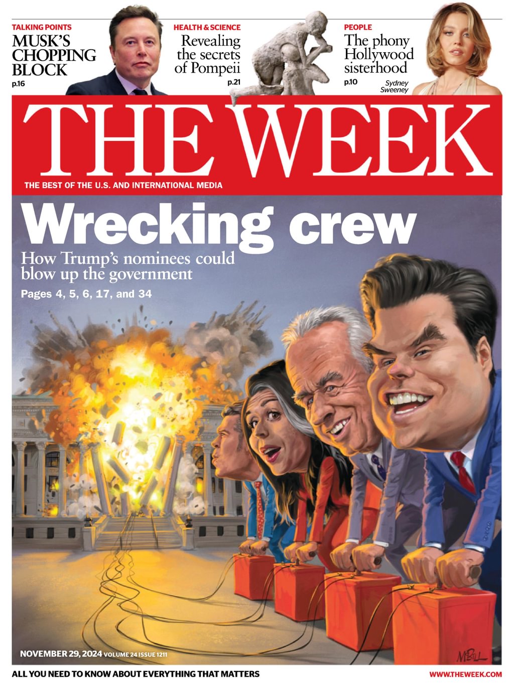 The-Week November 29, 2024 Issue Cover