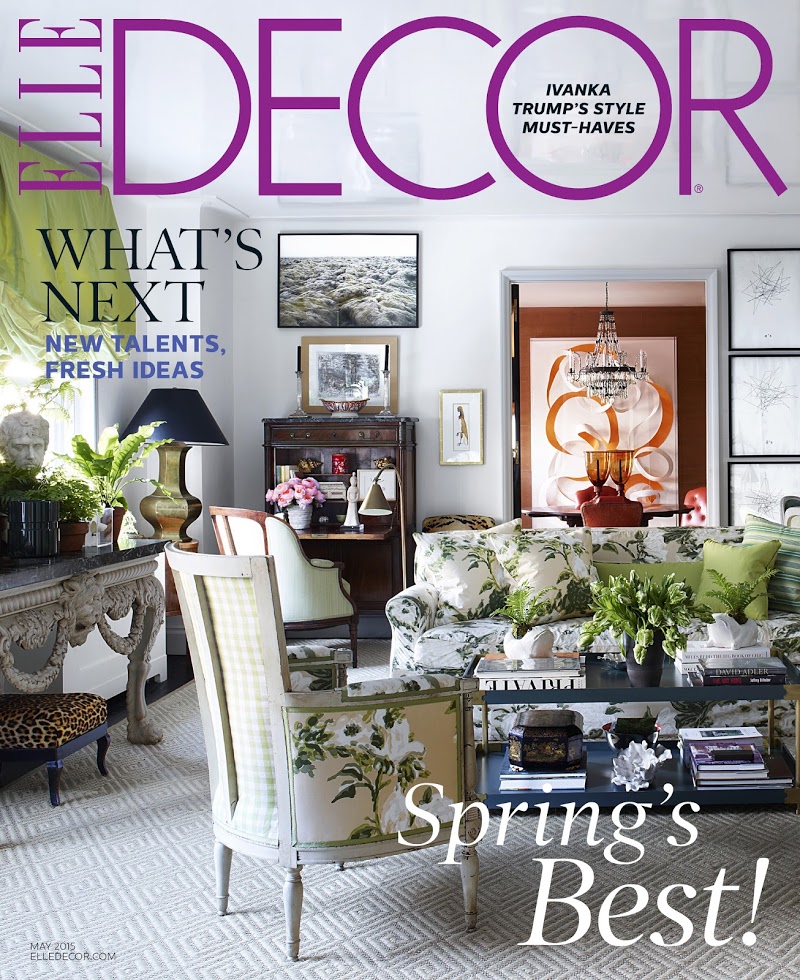 Elle-Decor May 01, 2015 Issue Cover