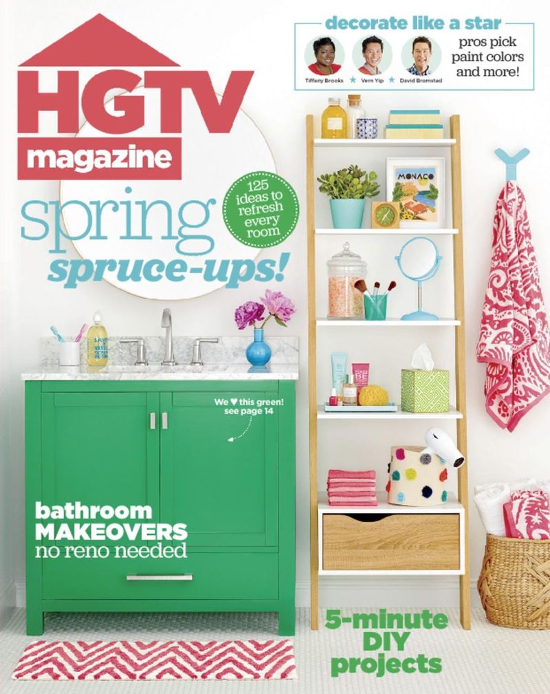 HGTV April 01, 2017 Issue Cover