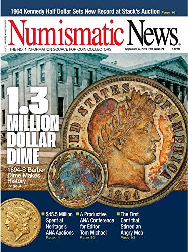 Numismatic-News September 17, 2019 Issue Cover