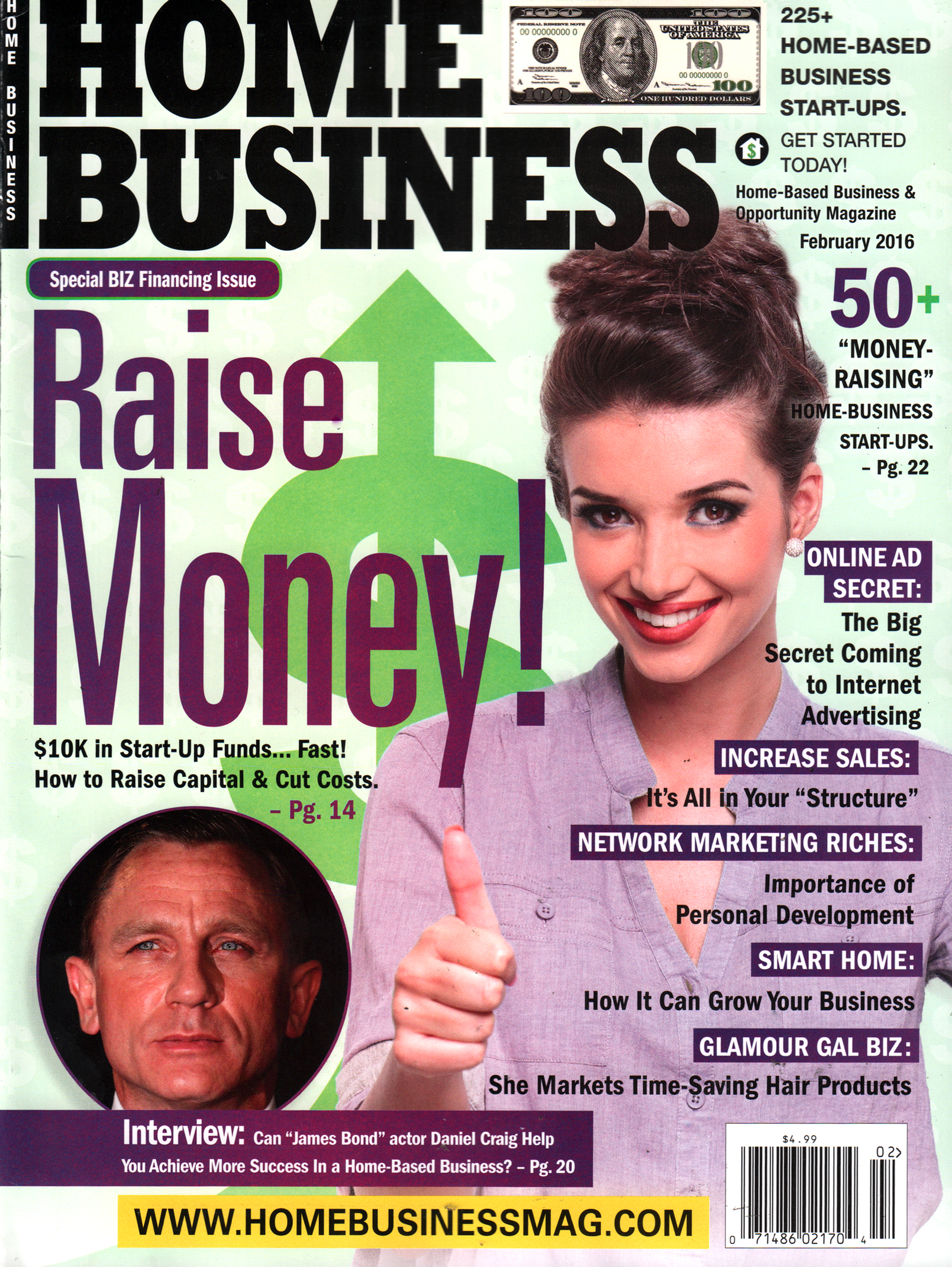 Home-Business-Magazine February 01, 2016 Issue Cover