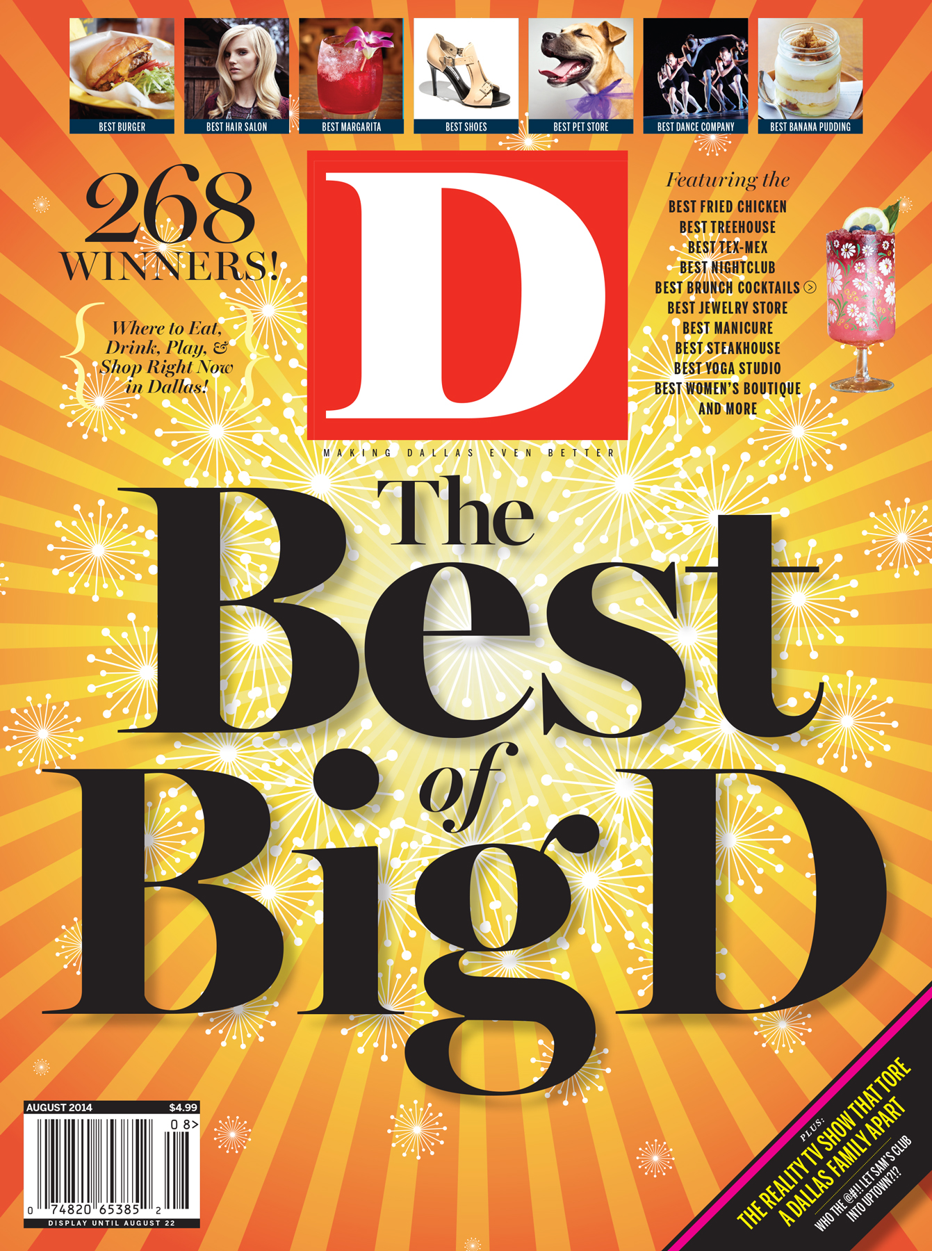 D-Magazine August 01, 2014 Issue Cover
