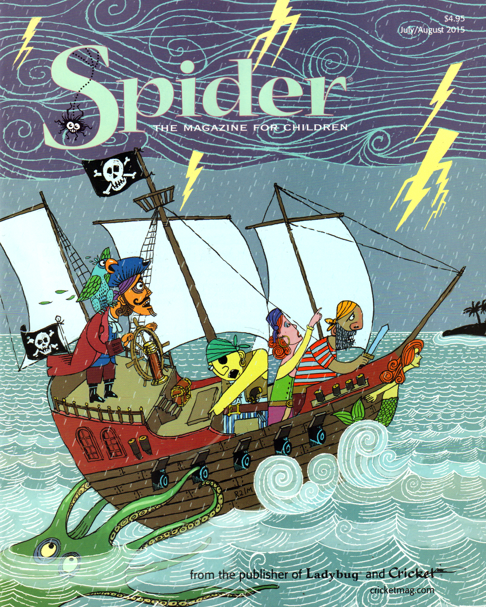 Spider July 01, 2015 Issue Cover