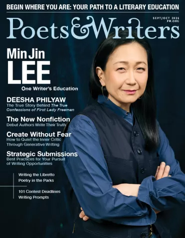 Poets-and-Writers September 01, 2026 Issue Cover