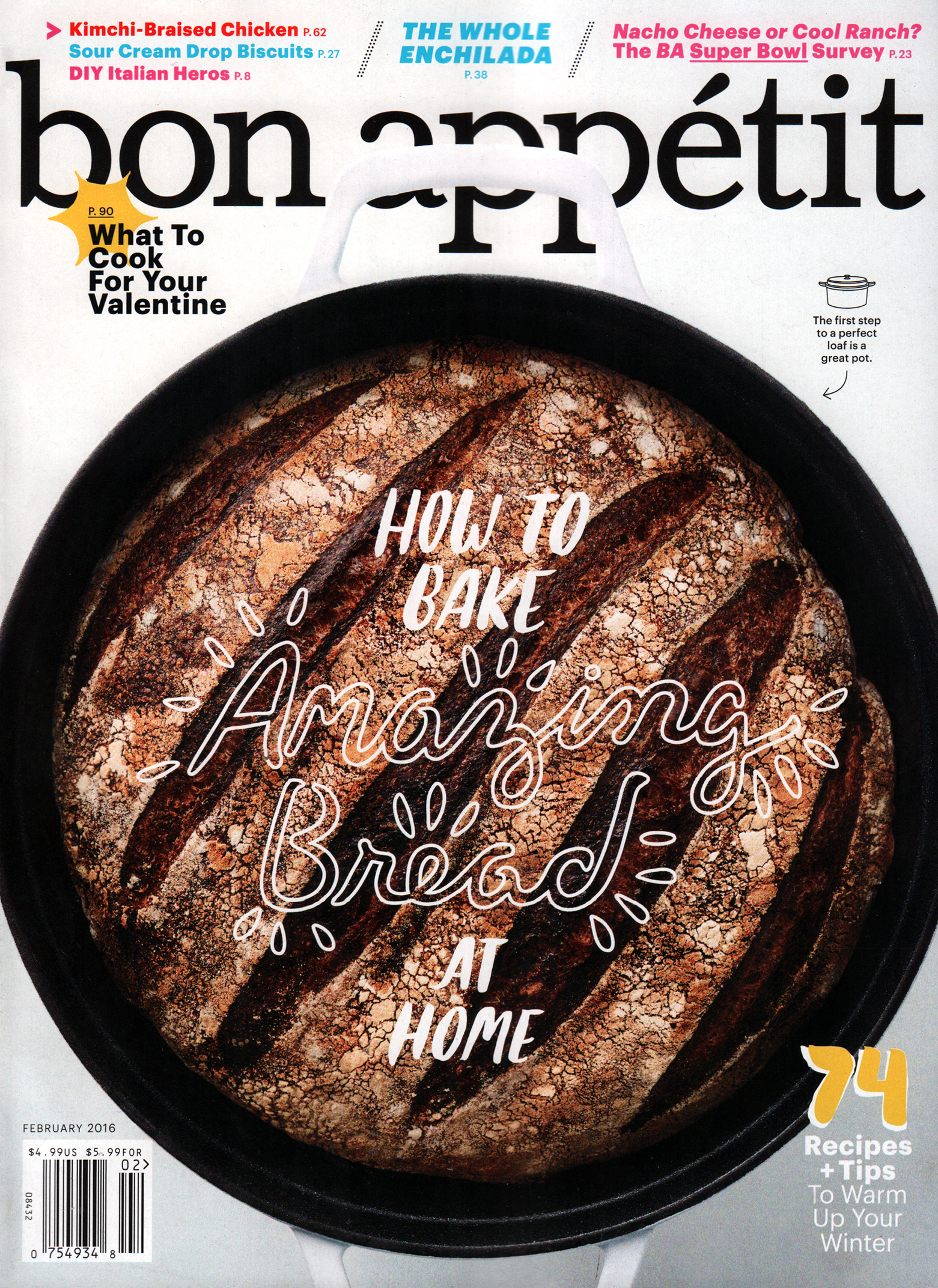 Bon-Appétit February 01, 2016 Issue Cover