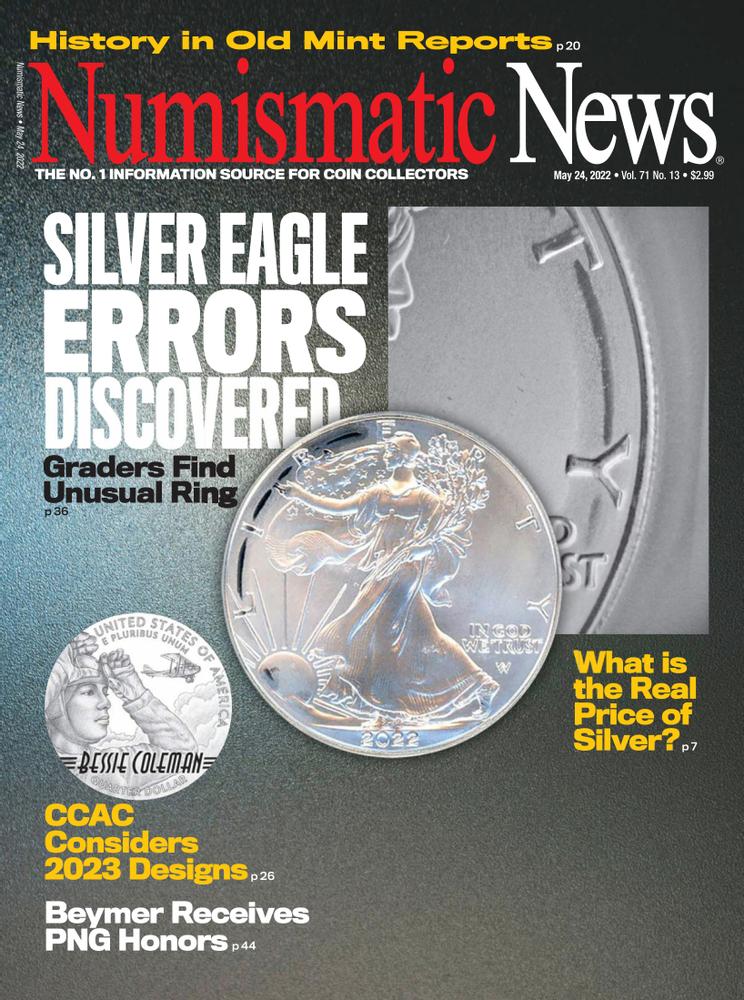 Numismatic-News May 24, 2022 Issue Cover