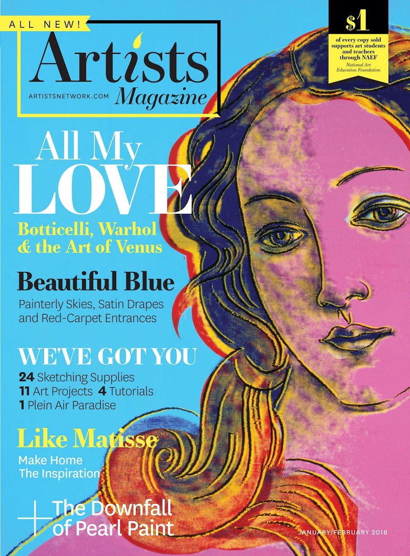 Artists January 01, 2018 Issue Cover