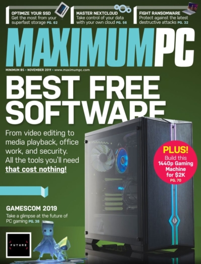 Maximum PC November 01, 2019 Issue Cover