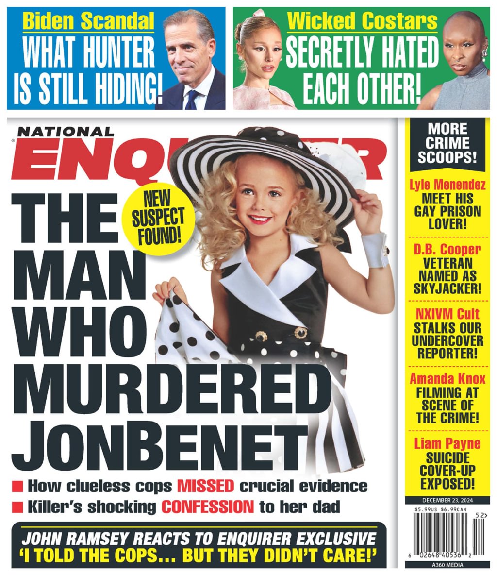 national-enquirer December 23, 2024 Issue Cover