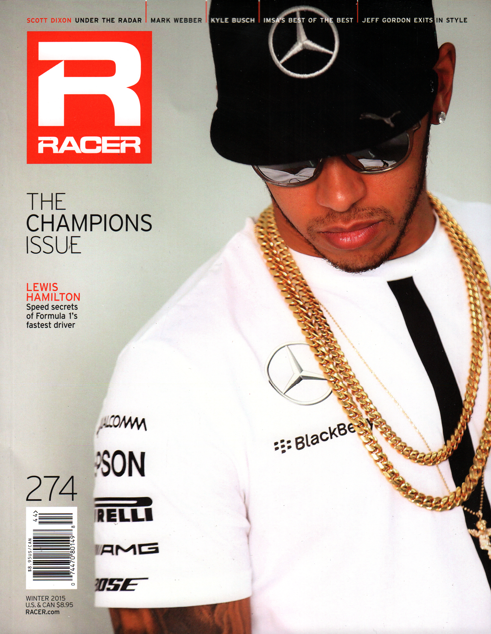 Racer December 01, 2015 Issue Cover