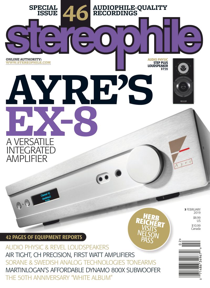 Stereophile February 01, 2019 Issue Cover