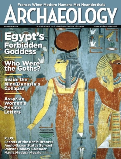 Archaeology November 01, 2023 Issue Cover