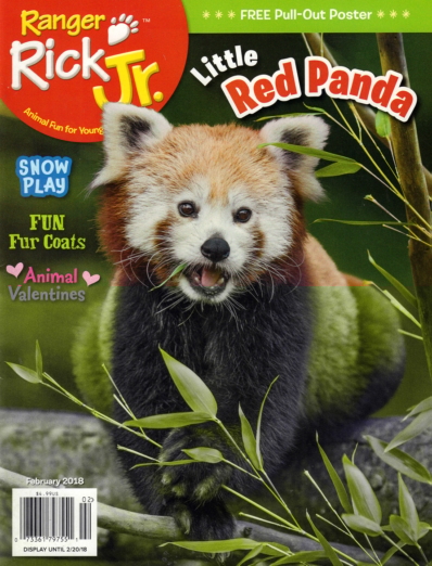 Ranger Rick Jr. February 01, 2018 Issue Cover