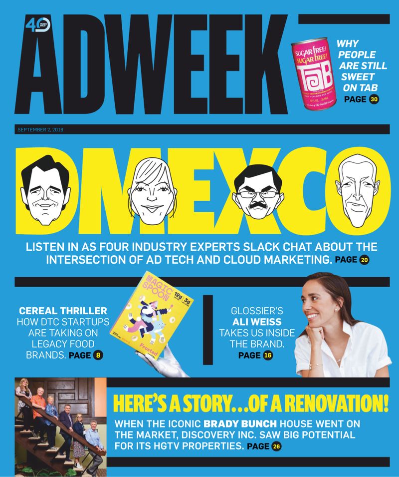 Adweek September 02, 2019 Issue Cover