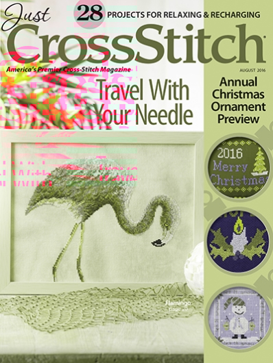 Just CrossStitch July 01, 2016 Issue Cover