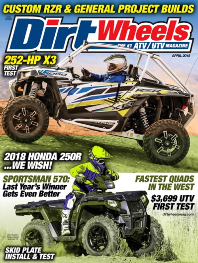 Dirt Wheels April 01, 2018 Issue Cover