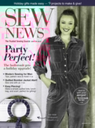 Sew-News December 01, 2021 Issue Cover