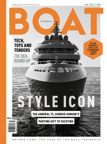 Boat International US March 01, 2026 Issue Cover
