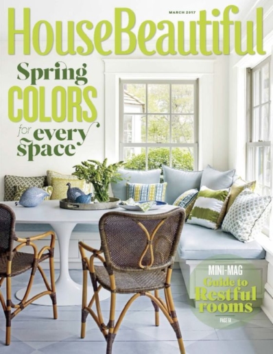 House Beautiful March 01, 2017 Issue Cover