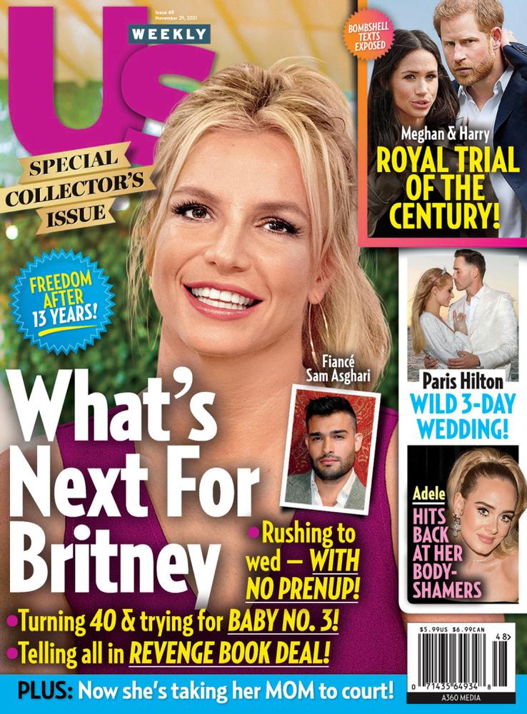 Us-Weekly November 29, 2021 Issue Cover