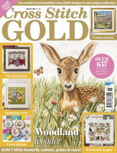 Cross Stitch Gold April 01, 2019 Issue Cover