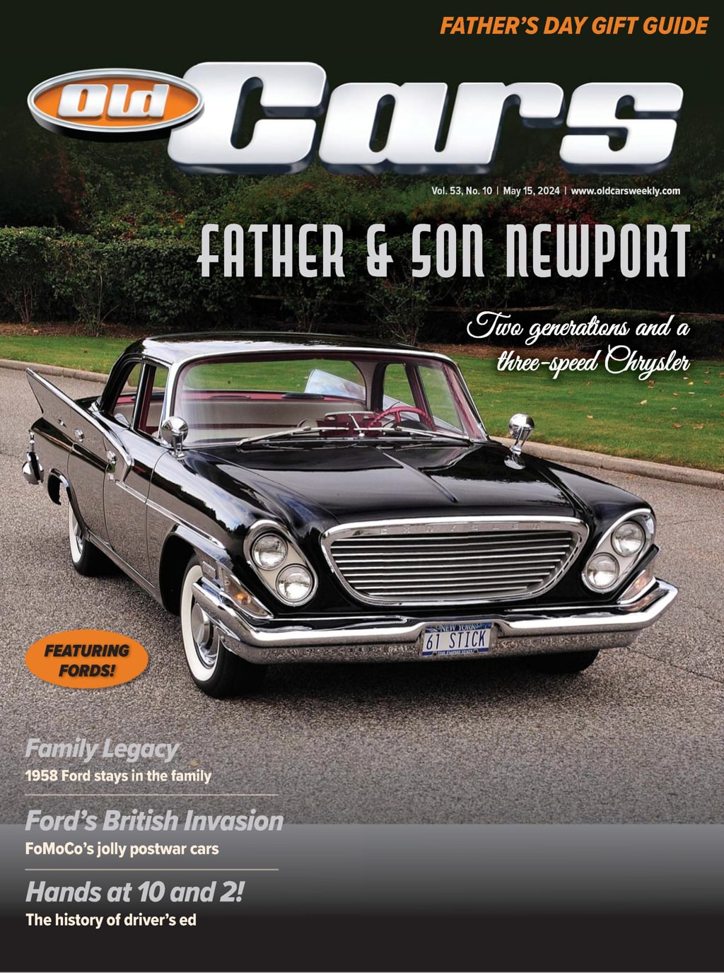 Old-Cars May 15, 2024 Issue Cover