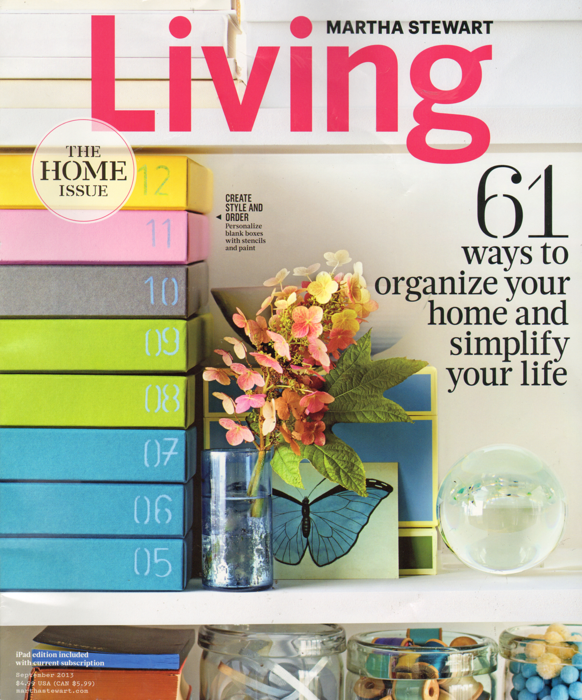 Martha-Stewart-Living September 01, 2013 Issue Cover