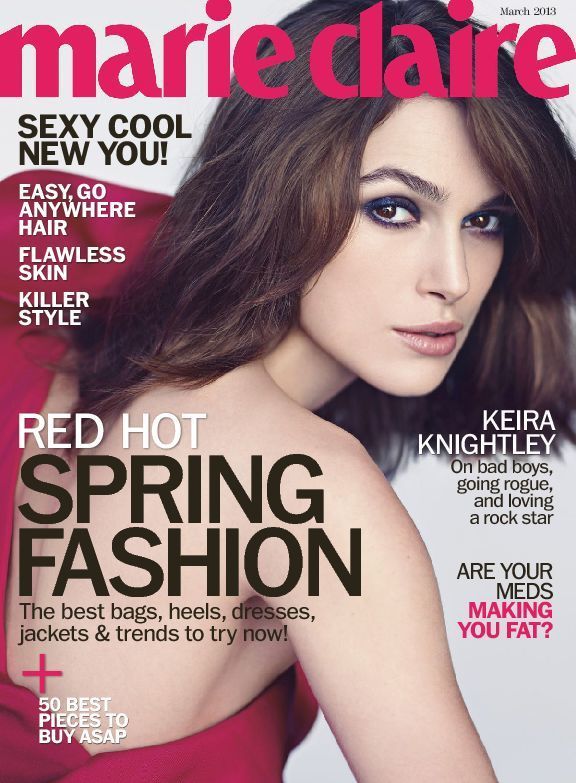 marie-claire March 01, 2013 Issue Cover