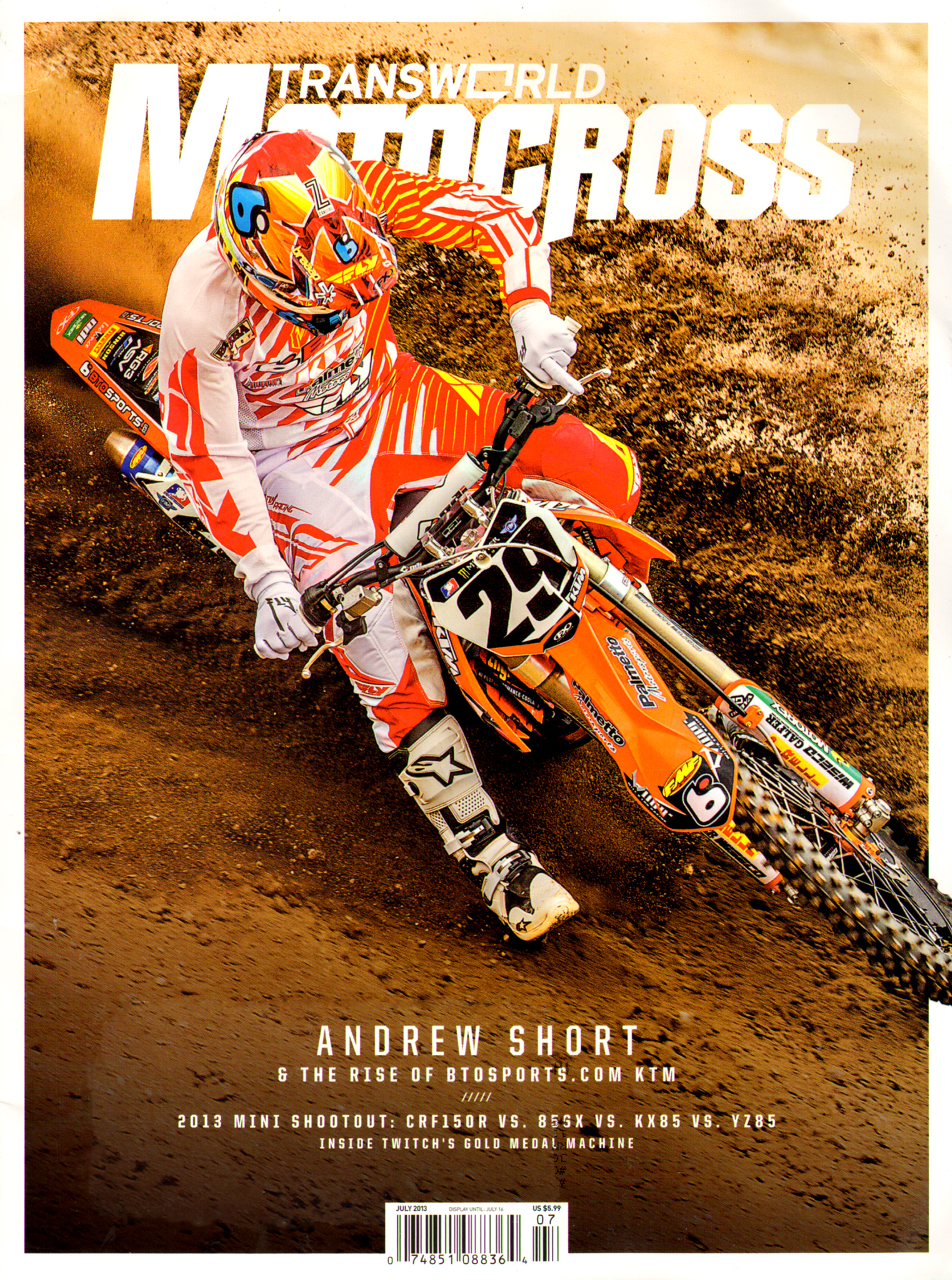 Transworld-Motocross July 01, 2013 Issue Cover