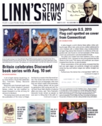 Linns-Stamp-News-Weekly August 28, 2023 Issue Cover