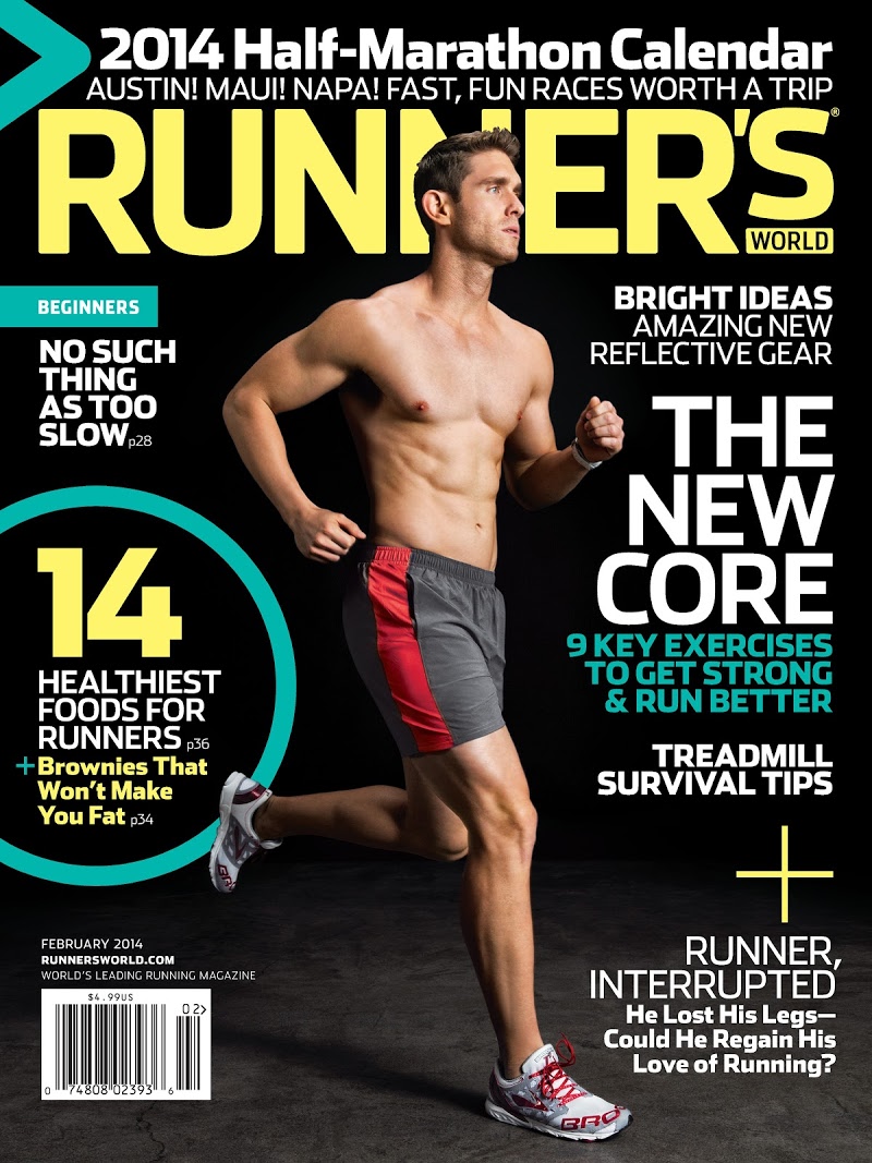 Runners-World February 01, 2014 Issue Cover