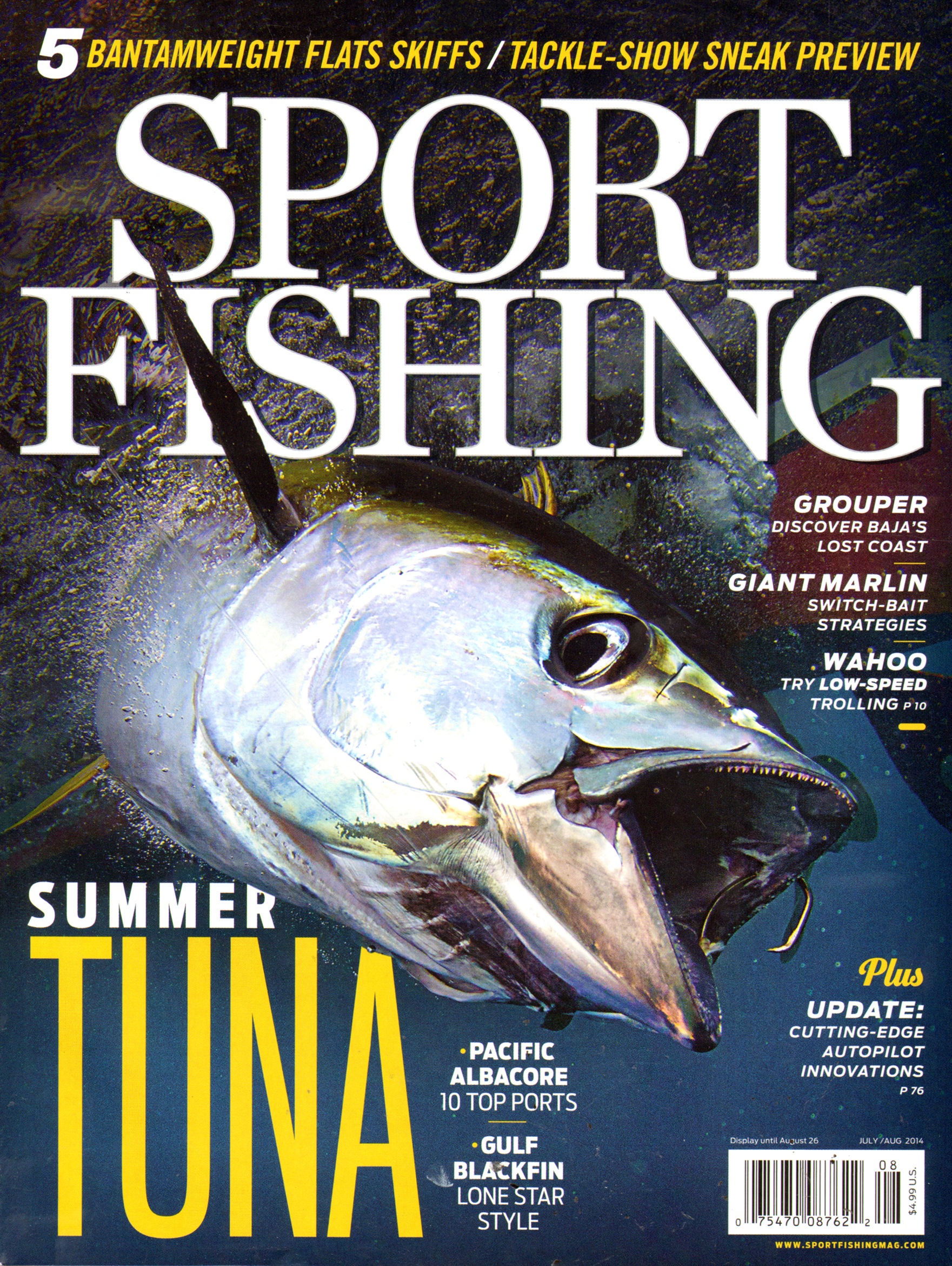 Sport-Fishing July 01, 2014 Issue Cover