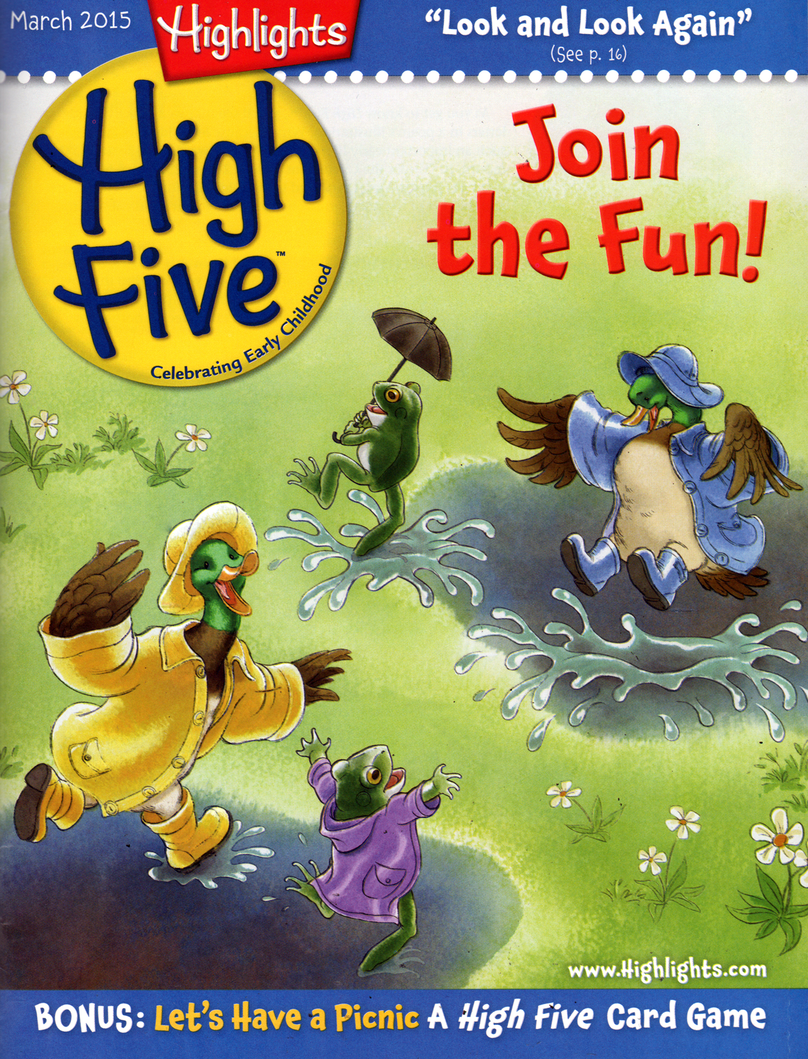Highlights-High-Five March 01, 2015 Issue Cover