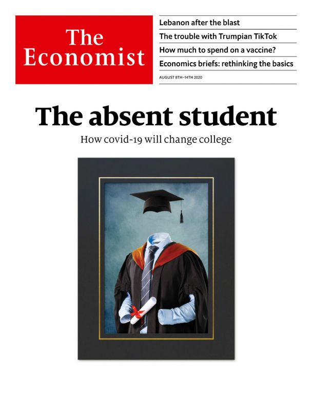The-Economist August 08, 2020 Issue Cover