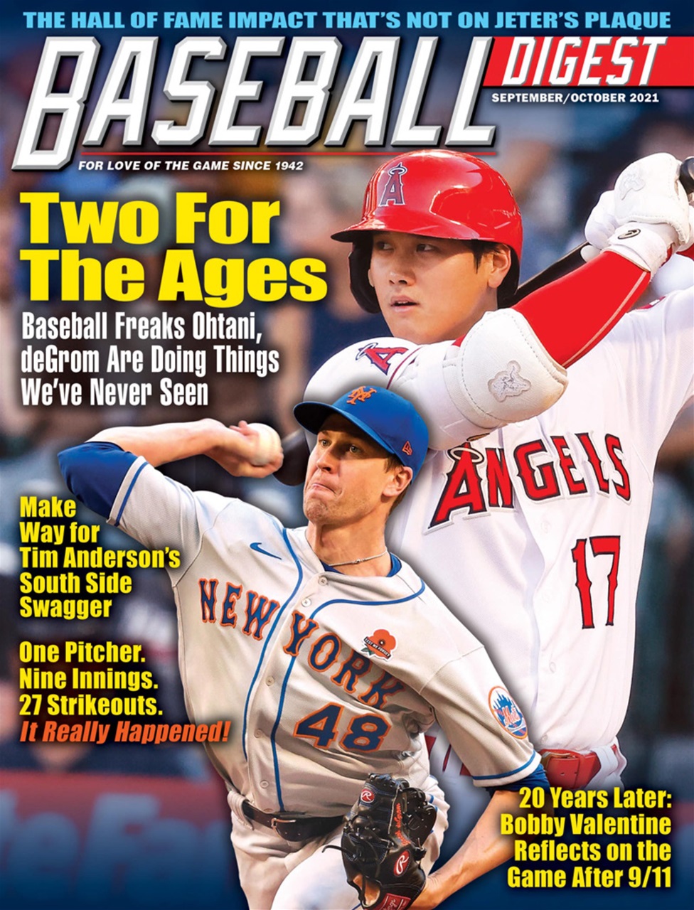 Baseball-Digest September 01, 2021 Issue Cover