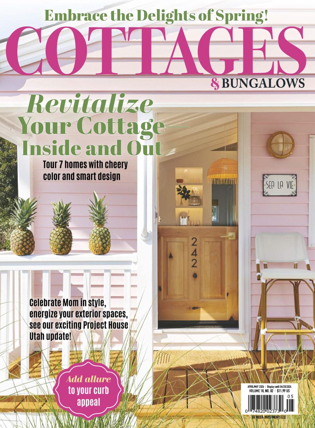 Cottages-and-Bungalows April 01, 2024 Issue Cover