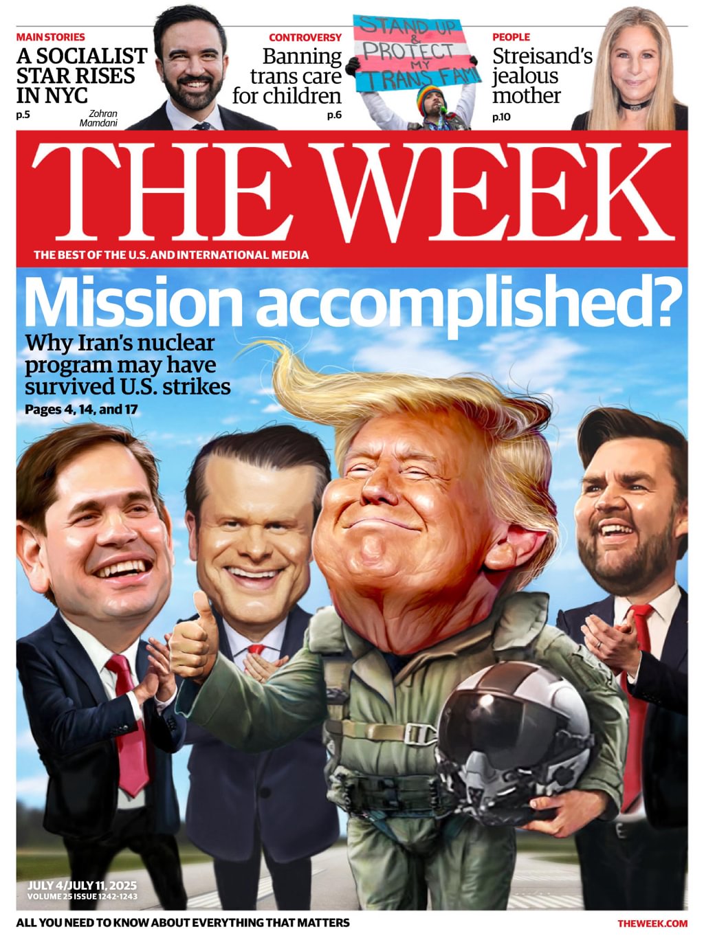 The-Week July 04, 2025 Issue Cover