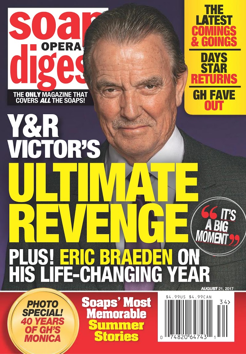 soap-opera-digest August 21, 2017 Issue Cover